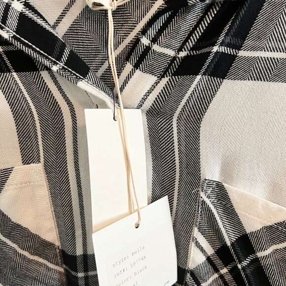 BLL Collection Plaid Bella Sleeveless Shirt - Sz XL (NWT) - Picture 2 of 6